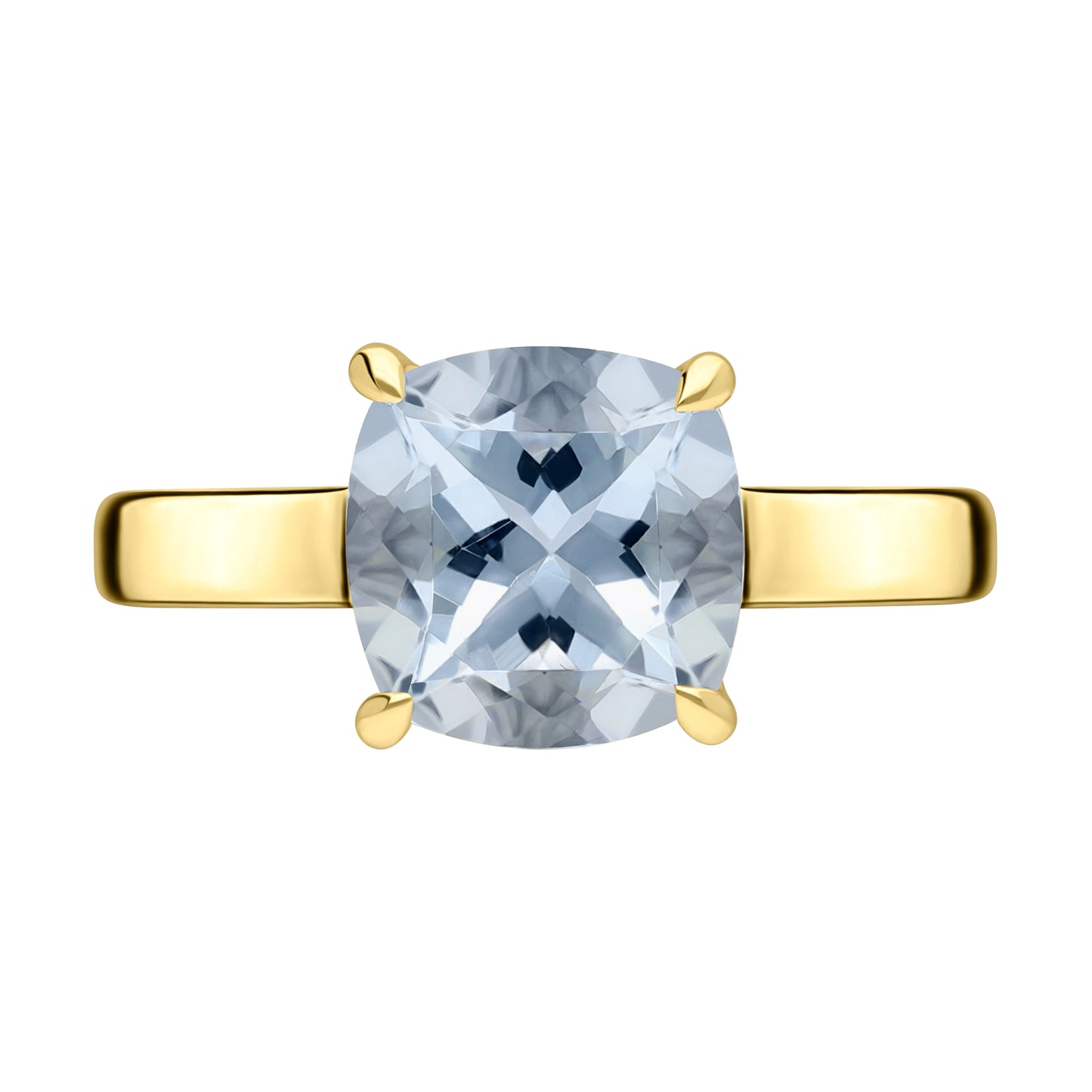 Les Intemporelles : Cushion Cut Solitaire Ring