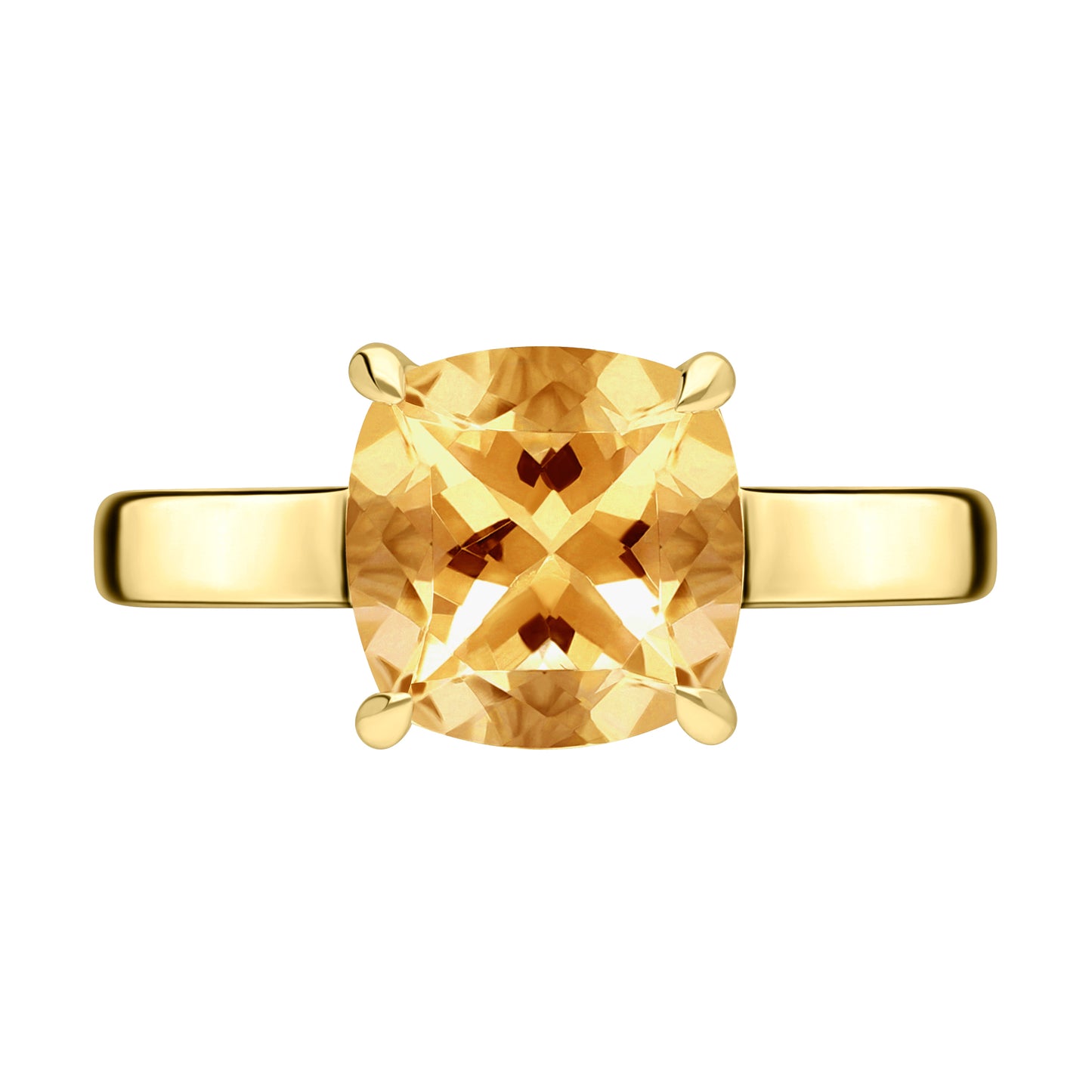 Les Intemporelles : Cushion Cut Solitaire Ring