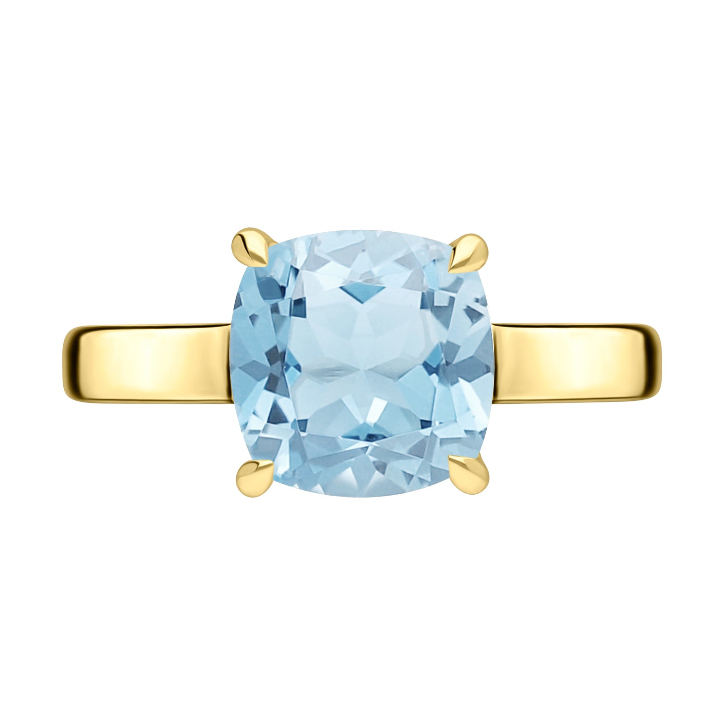 Les Intemporelles : Cushion Cut Solitaire Ring