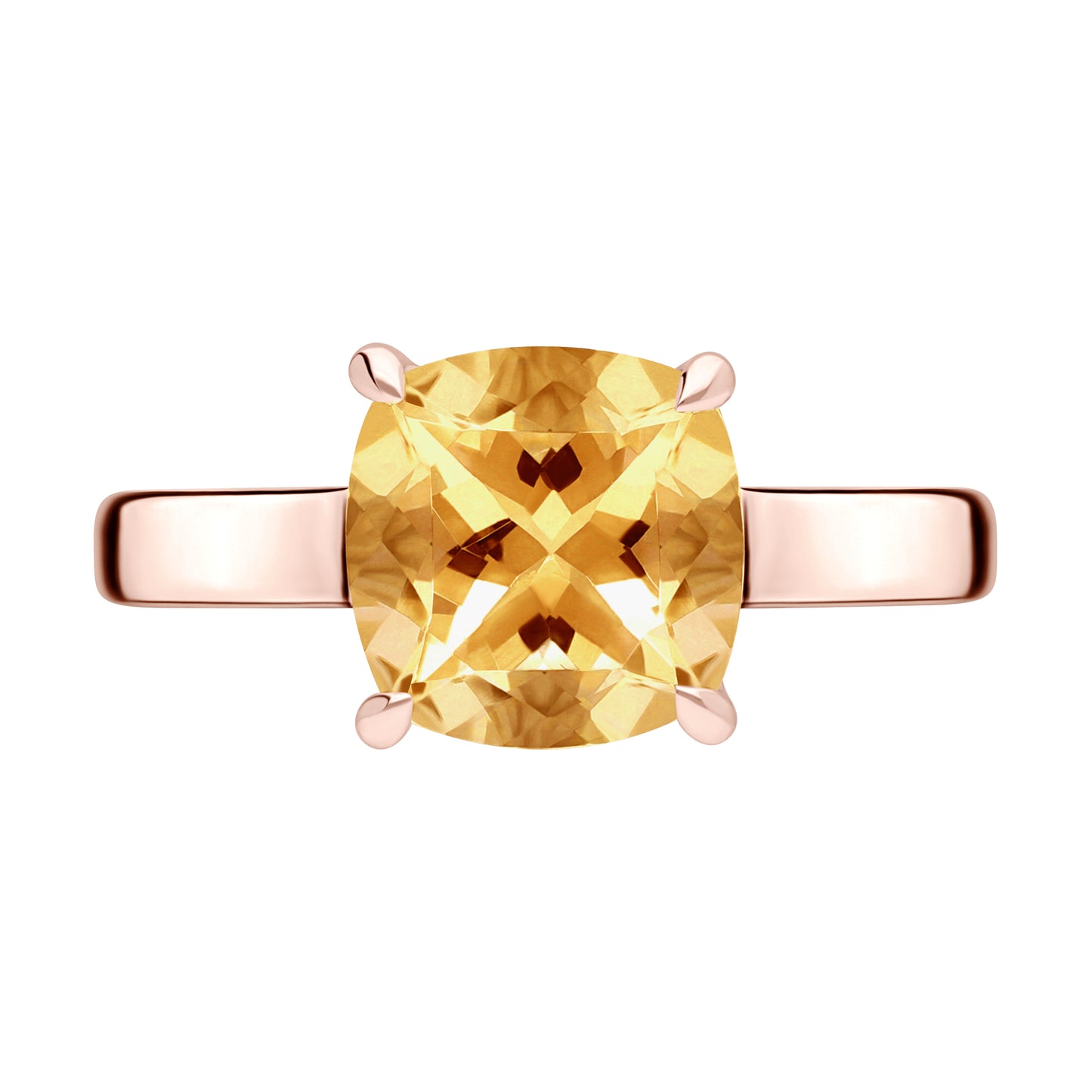 Les Intemporelles : Cushion Cut Solitaire Ring