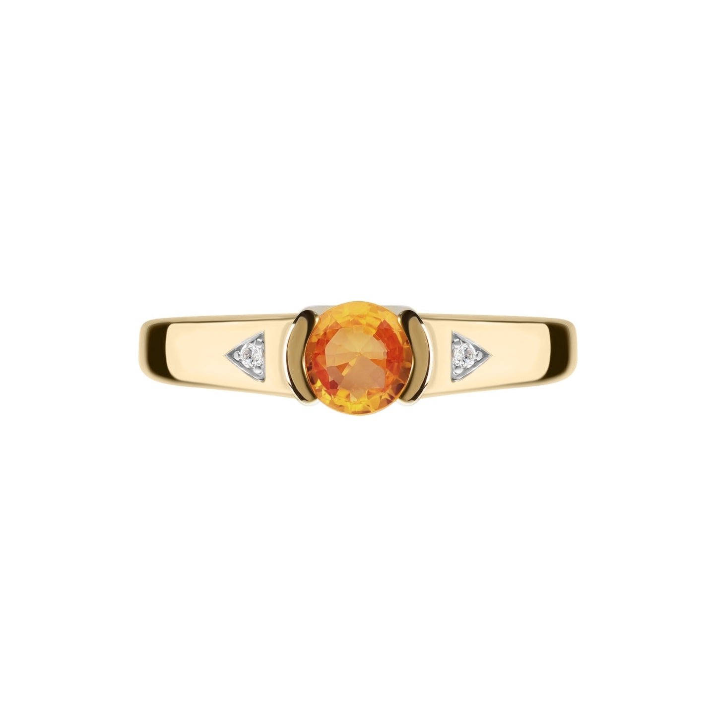 133R9909-04-Orange-sapphire-ring-in-18K